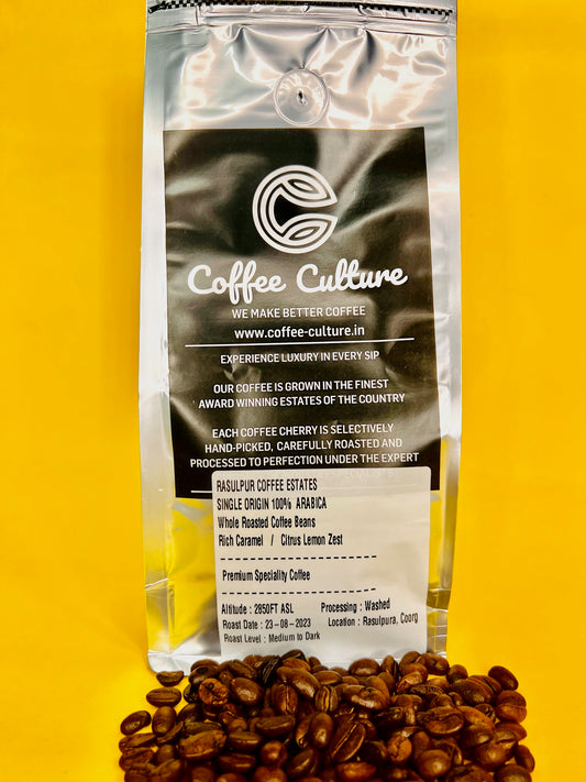 Single Origin 100% Arabica Beans 250gms