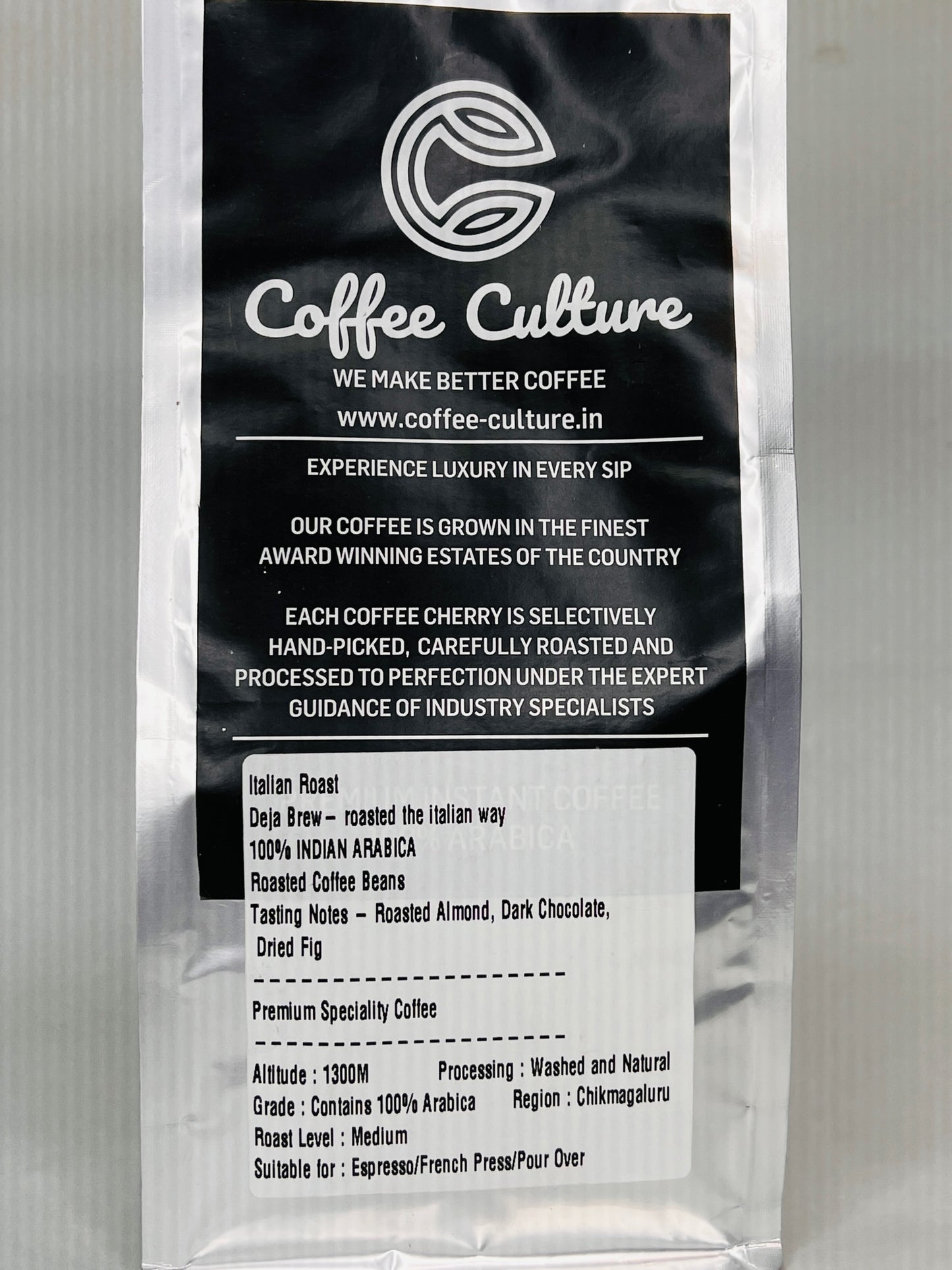 CC Coffee Culture Deja Brew Whole Beans 250gms