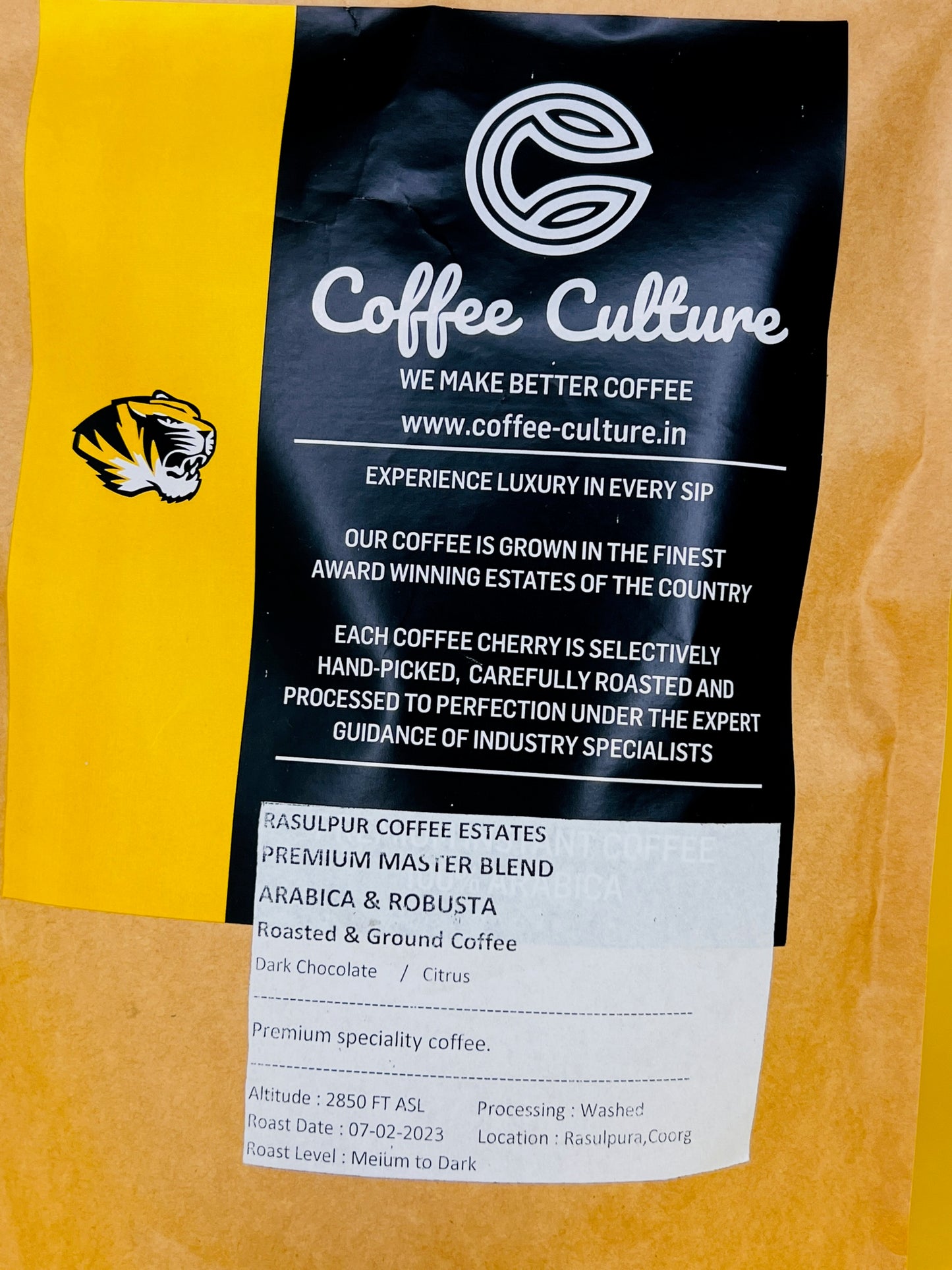 CC Coffee Culture Master Blend 250gms